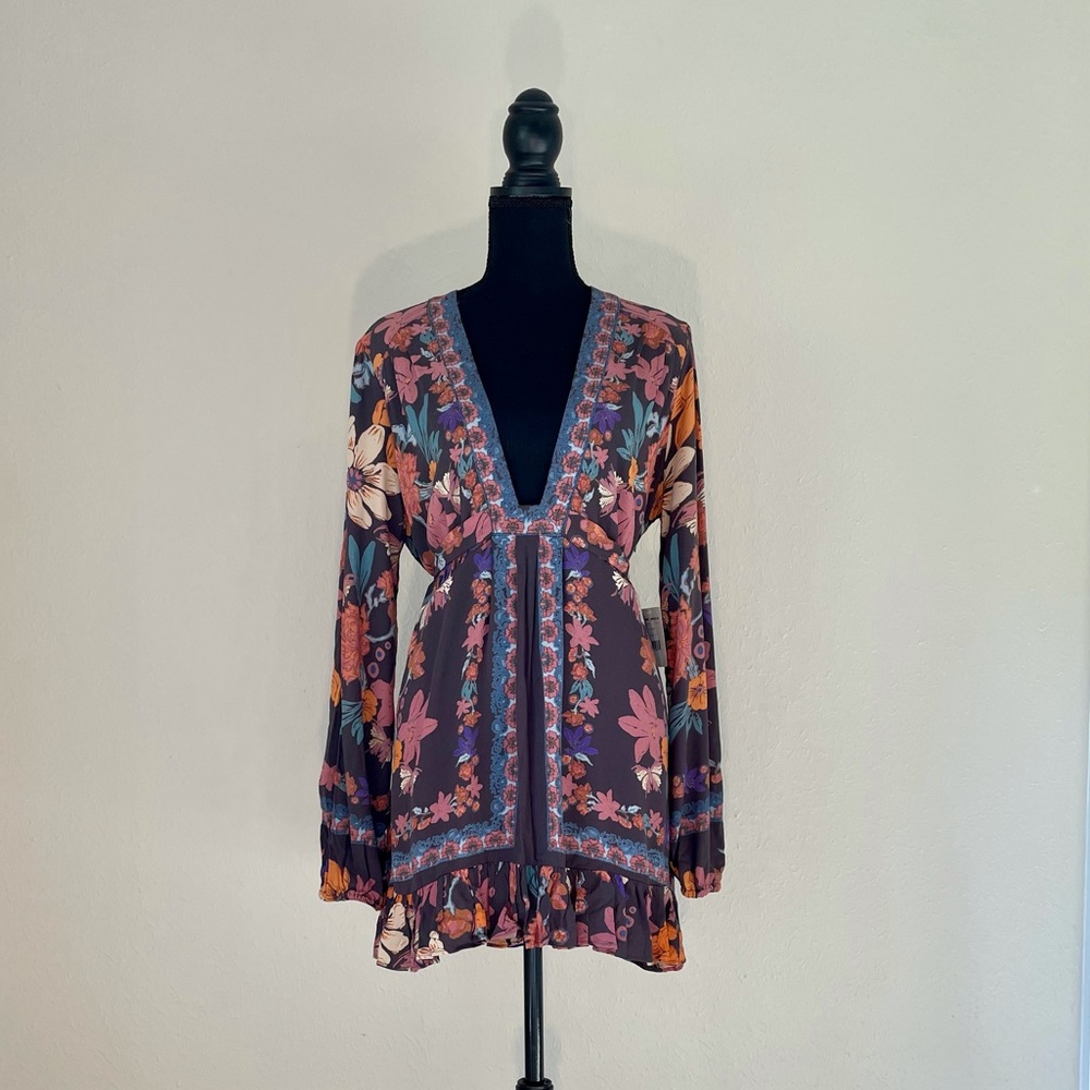 Free People Size S midi dress with tag